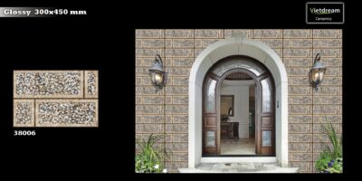 gạch trang trí phối cảnh