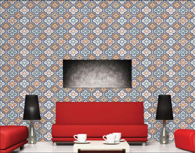 Gạch trang trí NK3910 – Gạch Men Hải Sơn gạch bông cổ điển 300x600