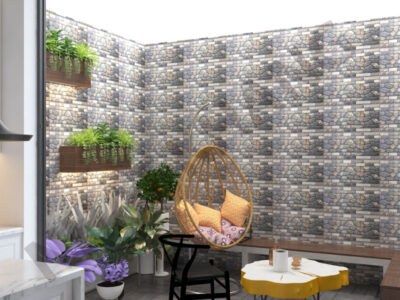 Gạch giả đá NK3919 – Gạch Men Hải Sơn 300x600 bề mặt bóng