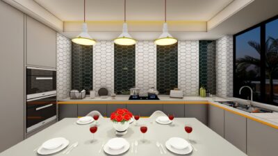 Gạch trang trí ốp tường NK39322 – Qubes Black Hải Sơn 300x600 men bóng