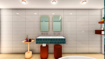 Gạch trang trí ốp tường NK39331 – Boat Grey Hải Sơn 300x600 vân sọc xám