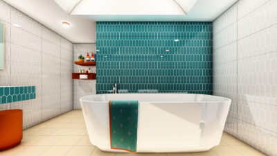 Gạch trang trí ốp tường NK39331 – Boat Grey Hải Sơn 300x600 vân sọc xám