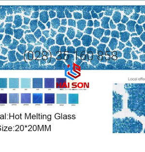 VTPTranh 26_20mm x 20mm Gạch Mosaic Tranh Hồ Bơi