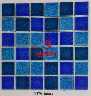 VTP - 48084_306mm x 306mm Gạch Mosaic Gốm Hồ Bơi