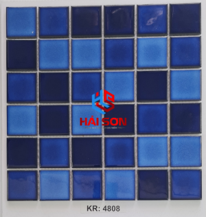 VTP - KR - 4808_306mm x 306mm Gạch Mosaic Gốm Hồ Bơi