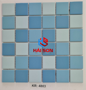 VTP - KR - 4803_306mm x 306mm Gạch Mosaic Gốm Hồ Bơi