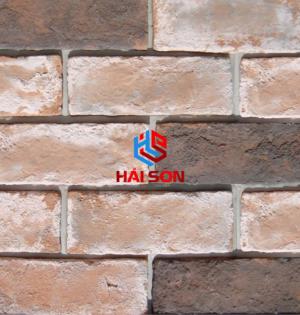 DASDS010334019_190 x 60 x 10mm GẠCH GIẢ CỔ ỐP TƯỜNG VĨNH CỬU MÀU HỒNG NHẠT 