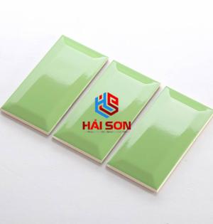 DASM751506X_75*150mm Gạch thẻ xanh cốm bóng vát