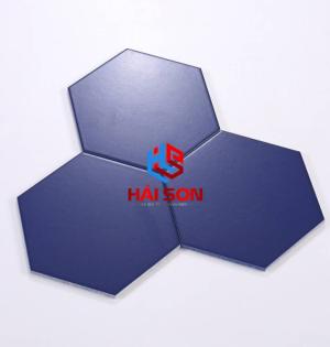 DASM23208_200*230*115mm Gạch Thẻ Lục Giác Màu Xanh