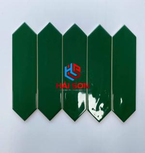 DAS-75312J_75x300mm Gạch Thẻ Mũi Tên Bóng Lượn Xanh Lá