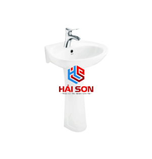 CHẬU LAVABO VIGLACERA VTL2/VI1T (BS401/BS501) TREO TƯỜNG CHÂN DÀI