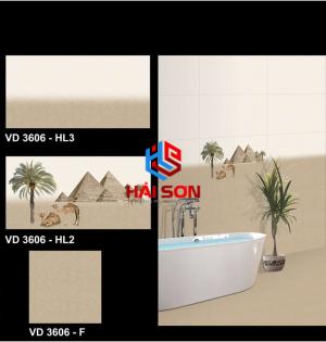 NK3606_300×600 Gạch Bộ Ốp Tường Phối Cảnh Kim Tự Tháp
