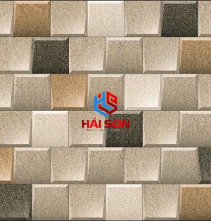 NK3809V_Gạch Đá Trang Trí Ốp Tường Họa Tiết Đá Khối Lập Phương 300×600