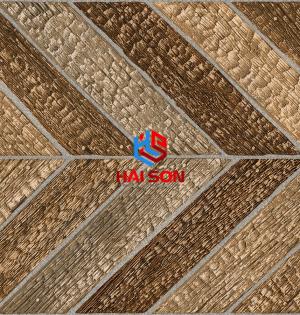 NK3810S_Gạch Đá Trang Trí Ốp Tường Đá Than Cháy Ánh Kim 300×600