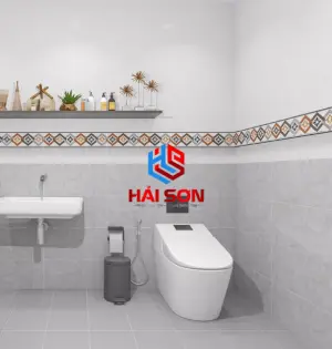 NK3BH301_300×600 Gạch Bộ Ốp Tường Phối Cảnh