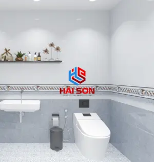 NK3BH302_300×600 Gạch Bộ Ốp Tường Phối Cảnh