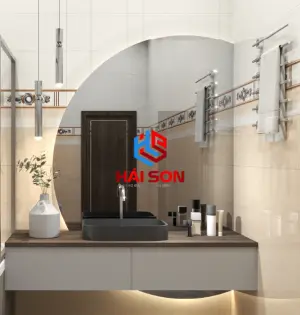 NK3BH304_300×600 Gạch Bộ Ốp Tường Phối Cảnh