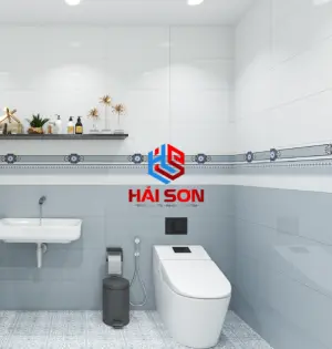NK3BH305_300×600 Gạch Bộ Ốp Tường Phối Cảnh