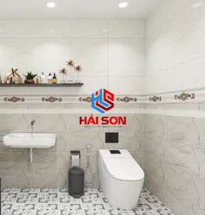 NK3BH307_300×600 Gạch Bộ Ốp Tường Phối Cảnh