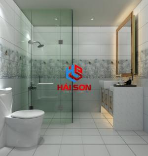 NK4431_300×600 Gạch Bộ Ốp Tường Phối Cảnh Bồ Công Anh Xám