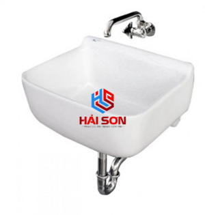 CHẬU RỬA LAVABO INAX S-17V ĐA NĂNG TREO TƯỜNG