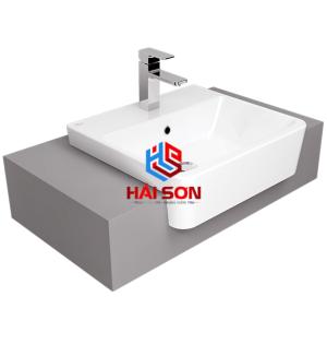 American Chậu rửa đặt nửa bàn Acacia E 0519-WT