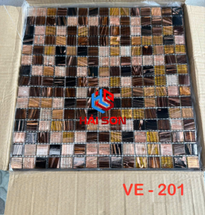 VTPVE 201_304mm x 304mm x 4 Gạch Mosaic Xà Cừ Cao Cấp