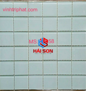 VTP48058_ 48mm x 48mm Gạch Thuỷ Tinh Hồ Bơi Mosaic