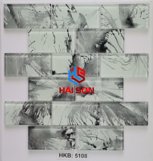 VTPHKB - 5108_ 50x100mm Gạch Thuỷ Tinh Hồ Bơi Mosaic Vân Mây