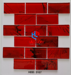 VTPHĐĐ - 5107_ 50x100mm Gạch Thuỷ Tinh Hồ Bơi Mosaic Vân Mây