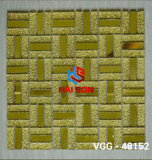 VTPVGG 48152_300mm x 300mm Gạch Mosac Trang Trí Thuỷ Tinh