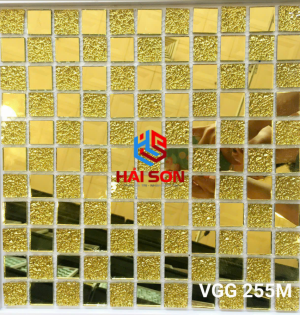 VTPVGG 255M_300mm x 300mm Gạch Mosac Trang Trí Thuỷ Tinh