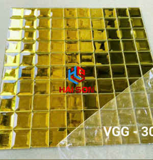 VTPVGS 300_300mm x 300mm Gạch Mosac Trang Trí Thuỷ Tinh