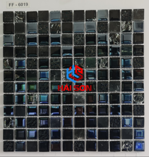 VTPFF - 6019_300mm x 300mm Gạch Mosac Trang Trí Thuỷ Tinh