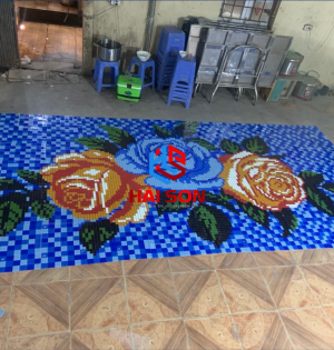 VTPTranh 05_300mm x 300mm Gạch Mosaic Tranh Hồ Bơi
