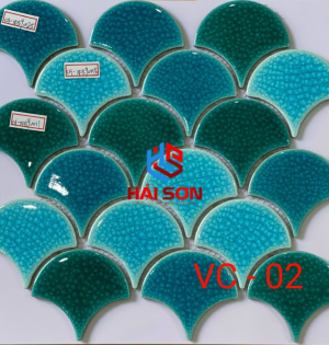VTP-VC-02_Mẫu Gạch Vảy Cá Men Rạn