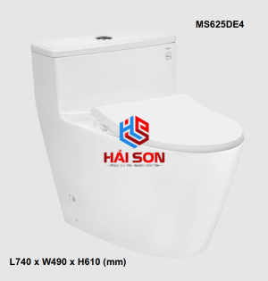 TOTO Bàn cầu 1 khối kèm nắp rửa cơ ECOWASHER TCW1211A MS625DE4