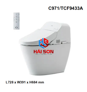 TOTO Bàn cầu điện tử GG C971/TCF9433A C971XW_TCF9433ANW1