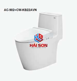 INAX Bồn cầu 1 khối kết hợp nắp rửa điện tử AC-902+CW-KB22AVN