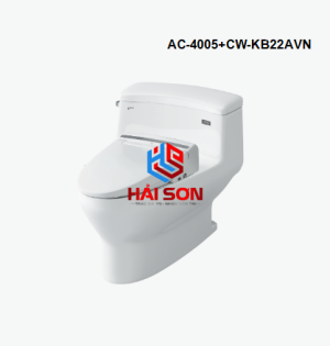 INAX Bồn cầu 1 khối kết hợp nắp rửa điện tử AC-4005+CW-KB22AVN