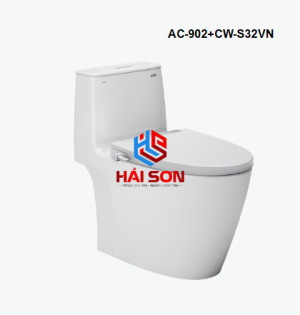 INAX Bồn cầu 1 khối kết hợp nắp rửa cơ AC-902+CW-S32VN