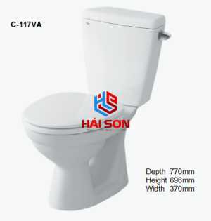 INAX Bồn cầu 2 khối C-117VA