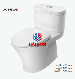 INAX Bồn cầu 1 khối AC-959VAN