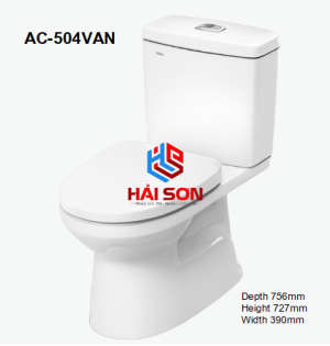 INAX Bồn cầu 2 khối AC-504VAN