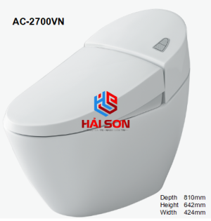 INAX Bồn cầu 1 khối AC-2700VN