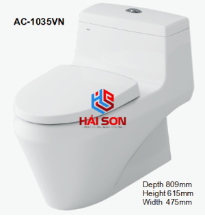 INAX Bồn cầu 1 khối AC-1035VN