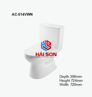 INAX Bồn cầu 2 khối AC-514VWN