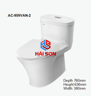 INAX Bồn cầu 1 khối AC-959VAN-2