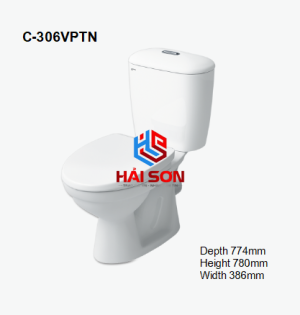 INAX Bồn cầu 2 khối C-306VPTN