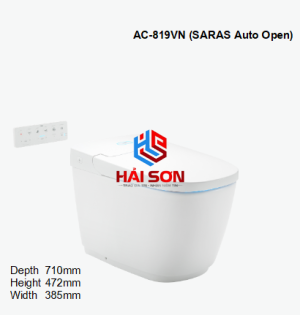 INAX Bồn cầu điện tử AC-819VN (SARAS Auto Open)
